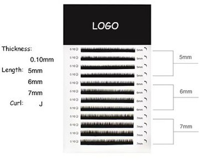 mixed size individual lower lashes mixed size individual lower lashes