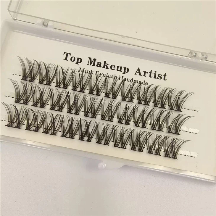 مژه های خوشه ای بدون گره