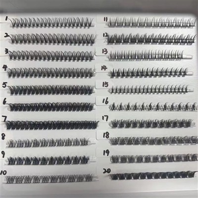 کاتالوگ جدید اکستنشن مژه کلاستر